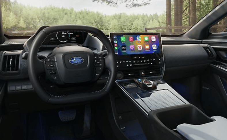 Who's Tracking You? How to Avoid Car Tracking and Maintain Privacy In Your Car 7 Subaru Solterra Squircle Steering Wheel Car Tracking